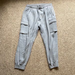 Nike Grey Cargo Joggers XL
